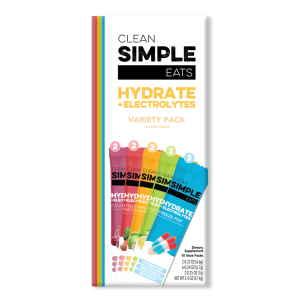 Hydrate + Electrolytes: Variety Pack (10 Single Serving Stick Packs)